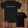 FRIENDS TV Show Men's Black Size S-5XL