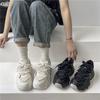 Aummer Lässige Damen Laufschuhe Atmungsaktiv Winter Damen Joggingsneaker Leicht Rutschfest Mode Dicke Sohle Damen Schuhe