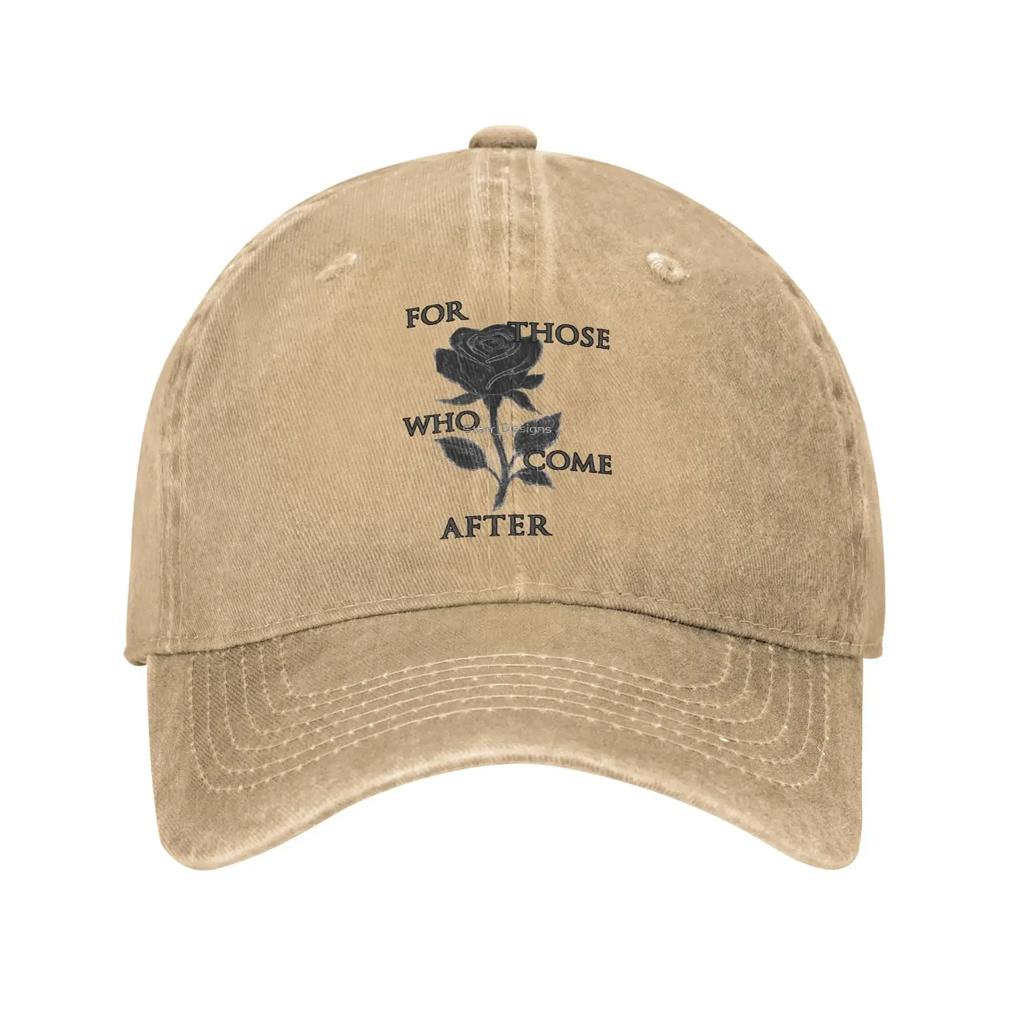For Those Who Come After Expedition 33 Baseball Cap Unisex Distressed Washed Snapback Hat Outdoor Activities Unstructured Cap