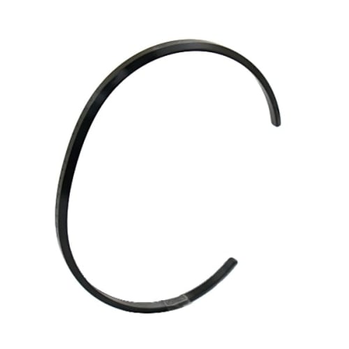 Daniel Wellington Classic Cuff Bangle for Men (Black) DW00400382