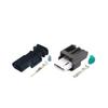 3 Pin 6189-7675 6189-7458 Automotive Exhaust Pressure Sensor Plug Male Female Waterproof Connector WPT-1492(3p Male Female 5 Sets)(3p Male Female,5
