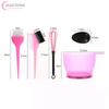 Professional 5-11pcs Hair Coloring Kit Highlighting Tools Comb Brush Dye Folding Bowl Earmuffs For Barber Beauty Salon Home Use