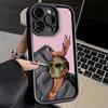Phone Case for iPhone 17 Air 16E 15 16 Pro Max Girl Boss Lady Pink Cover 14 Plus 13 12 Mini Soft Shell Silicone Fundas