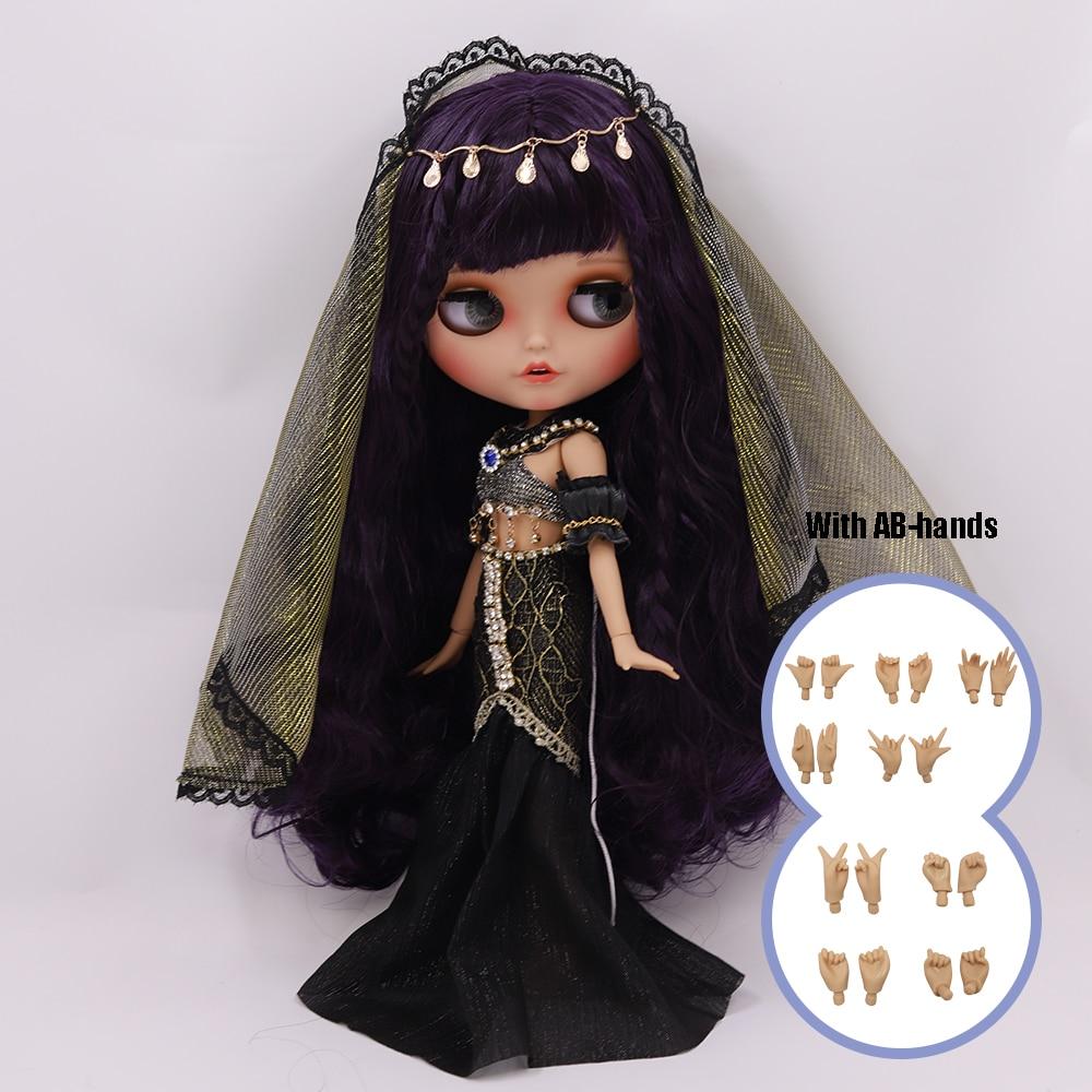 

ICY DBS Blyth 1/6 bjd куклы 30 см телесная кукла новая загорелая кожа с матовым лицом Blyth, включая ручной набор AB, высокое качество, специальное предложение as picture shown