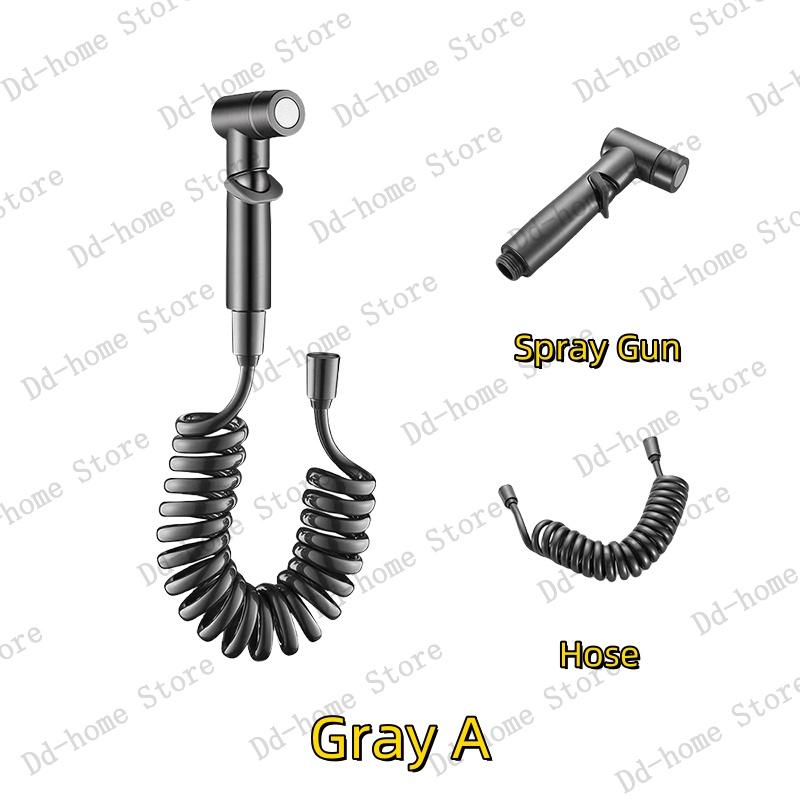 

Handheld Bidet Spray Gun Portable High Pressure Bidet Spray Gun Set Bathroom Cleaning Women s Washing Toilet Accessories G1/2