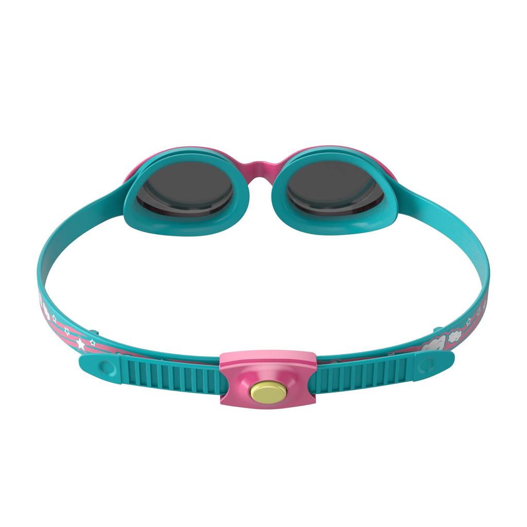 Speedo Illusion Junior Bali Free Size Goggles, Unisex, SEB02212, Blue/Pink,