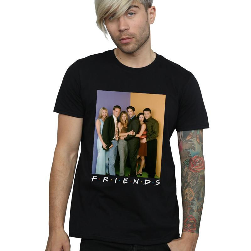 T-shirt photo de groupe Friends pour hommes S