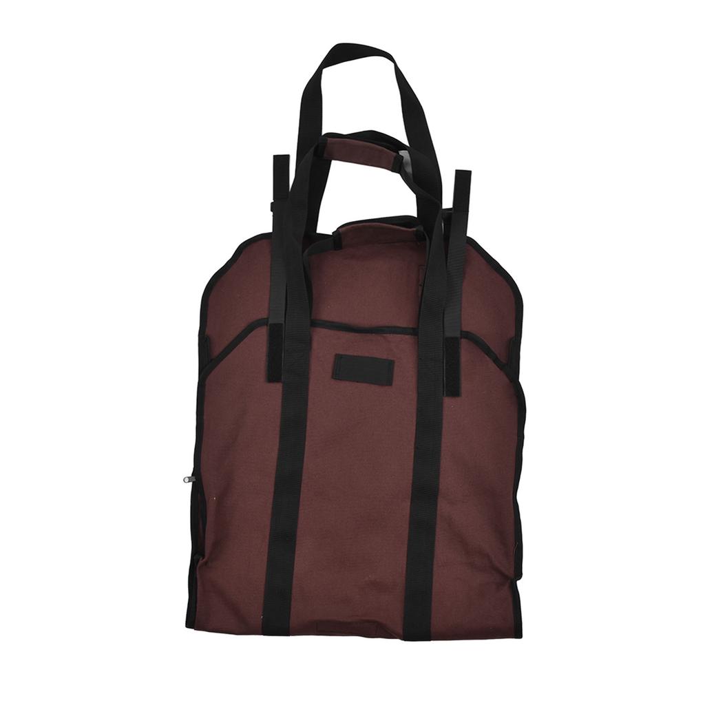 Oxford Cloth Firewood Carrier Portable Heavy Duty Firewood Tote Bag Storage Bag for Garden