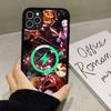 Anime Demon Slayer Magsafe Magnetic Phone Case For IPhone 17 16 Pro Max 15 Plus 14 13 12 11 Cover