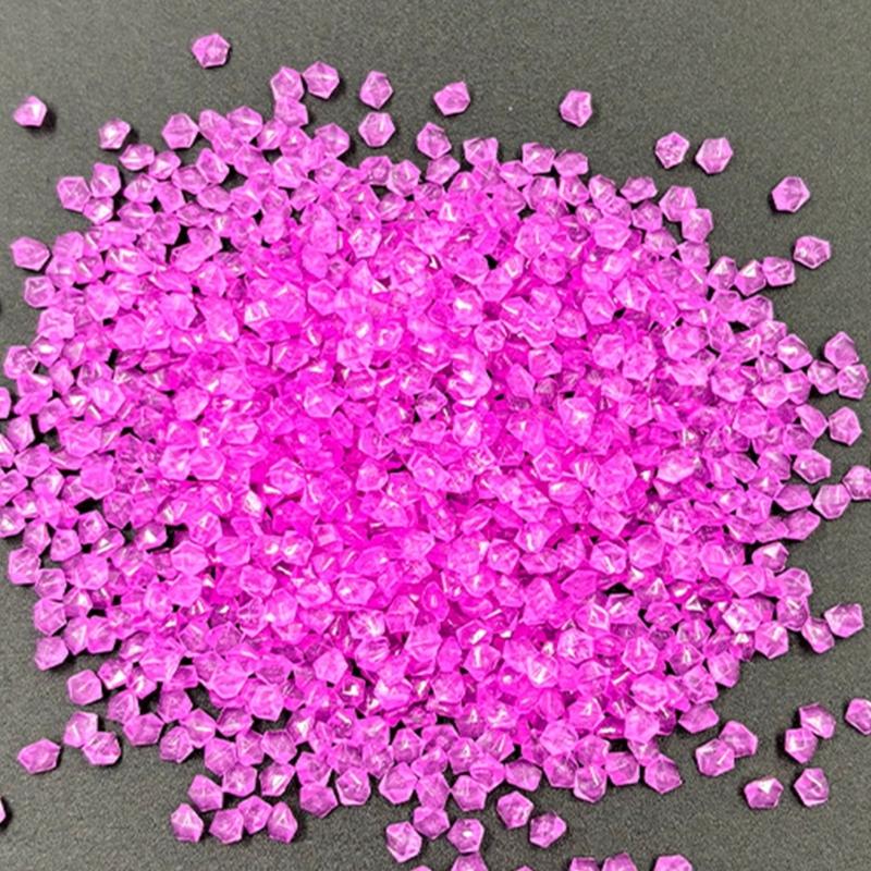 Fish Tanks Glowing Stone Decors, 3-5 Mm Resins Gravel for Aquariums Bottom Coverage, Pond Accent and Layer Water Features