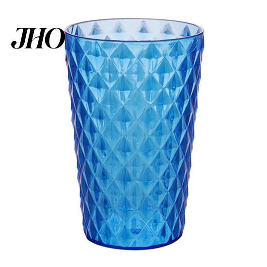 Tazza 400ml Caffè Grande Capacità Antirottura Acrilico Bicchieri da Bevanda Indistruttibili Tumbler per Bibite Fresche per Casa Acqua