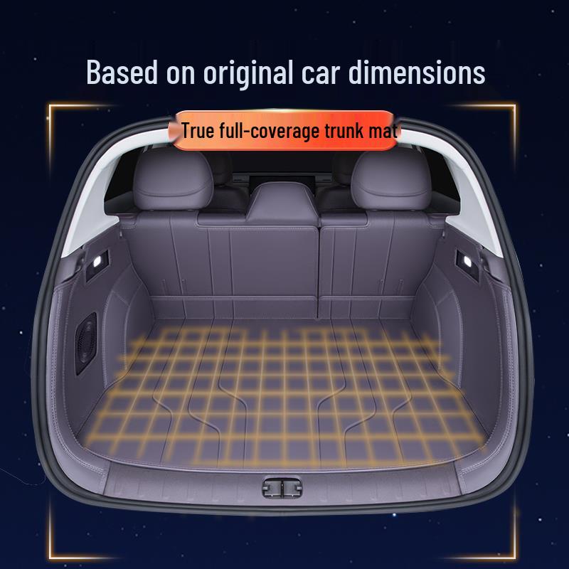 Leapmotor B10 Trunk Mat: Full Coverage Tail Box Mat for 2025 Model - Car Interior Decoration