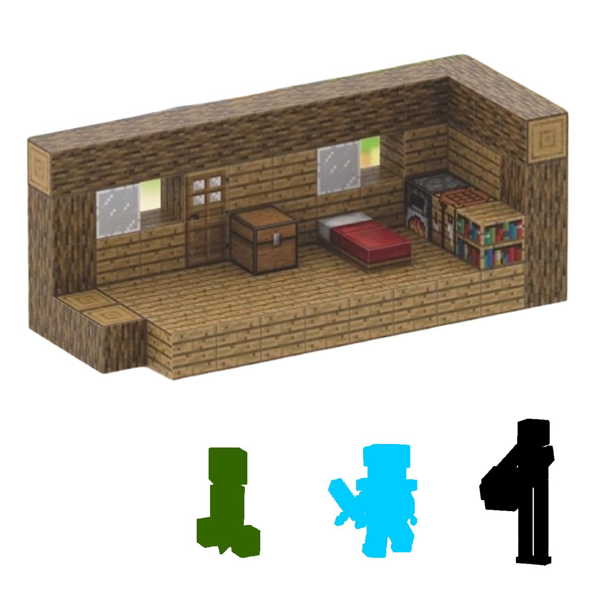 

Набор «Домик на дереве Магический блок Фалсой» Секрет в стиле Майнкрафт (3 инжира)