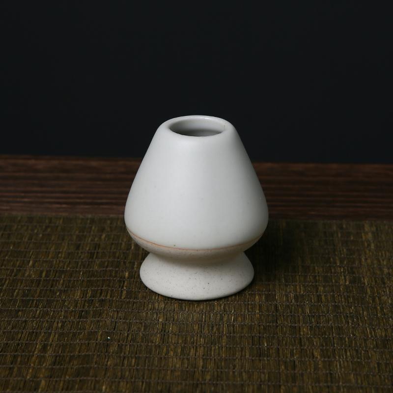 Matcha Tea Whisk Holder Ceramic Holder for Bamboo Matcha Chasen Fit for Matcha Chasen Tea Set Accessories