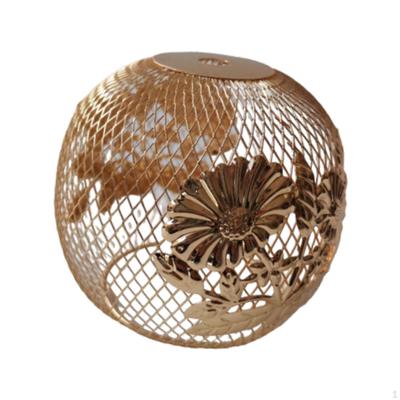 Metal Pendant Light Shades Cover Chandelier Shade Ceiling Lampshade Cage Guard for