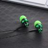 MP3 Mp4 Wiring Subwoofer Headset Ear Braided Rope Wire Cloth Rope Earplug Noise Isolating Earphone Built-in Mic Handfree