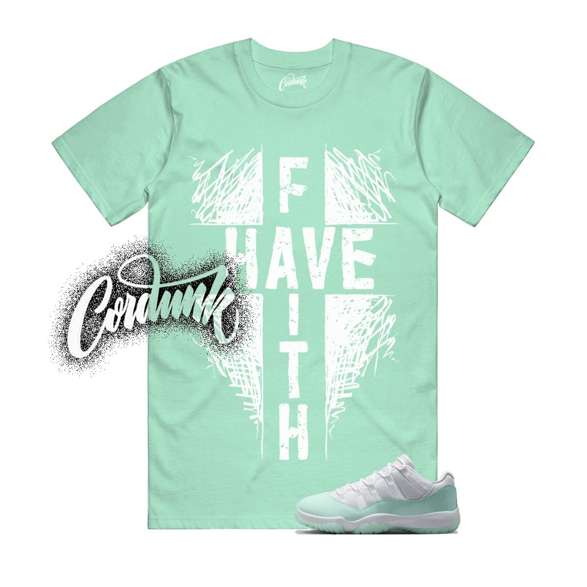 11 Igloo White Mint Green T Shirt Match F2 M