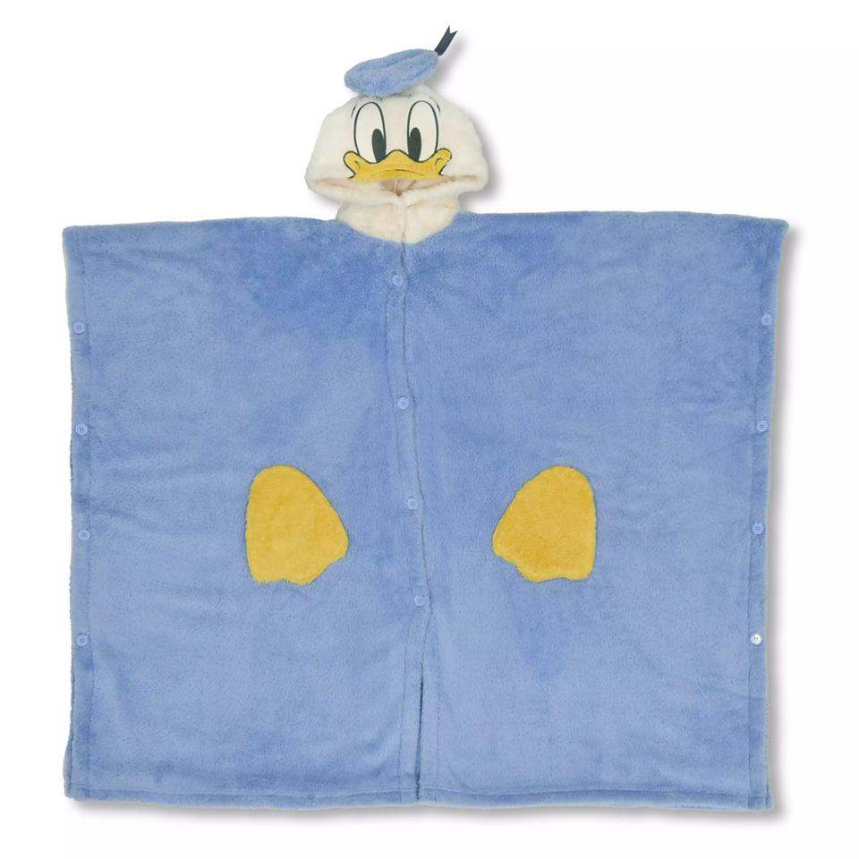 

Disney Donald Wearable Blanket Boa Fleece Blanket Japan NEW Disney Store