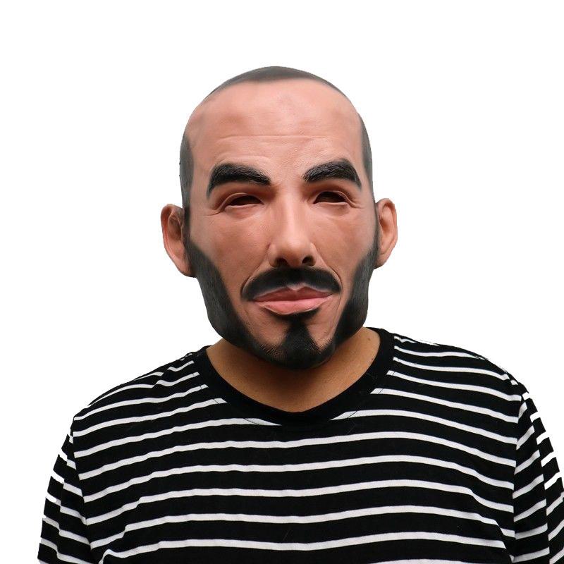 Kim Un Jong Trump Menselijk Gezicht Masker Latex Halloween Feest Masker Kostuum Verkleed