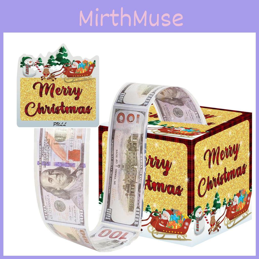 Decor Holiday Paper Letter Pattern Gift Box Christmas Party Prop Atmosphere