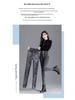 2025 Women's Slim Fit High Waist Stretch Jeans - Plus Velvet, Thickened, Warm, Pencil Cut for Autumn/Winter