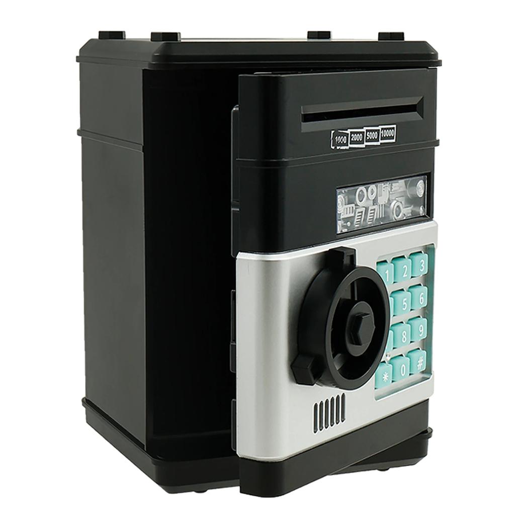 Electronic Password Money Bank Piggy Bank Safe Box Automatic Deposit ATM Cash Coins Saving Box Kids Birthday Toy Christmas Gift