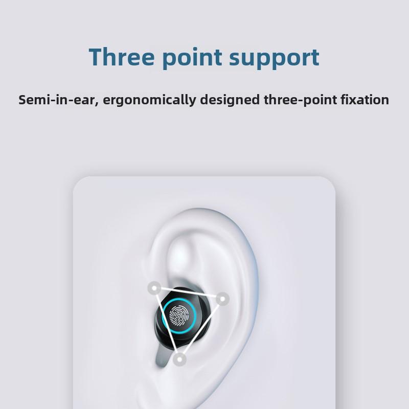 New Bluetooth Wireless Headset Tws Aperture Breath Light 5.1LED Digital Display Touch Good Sound Quality