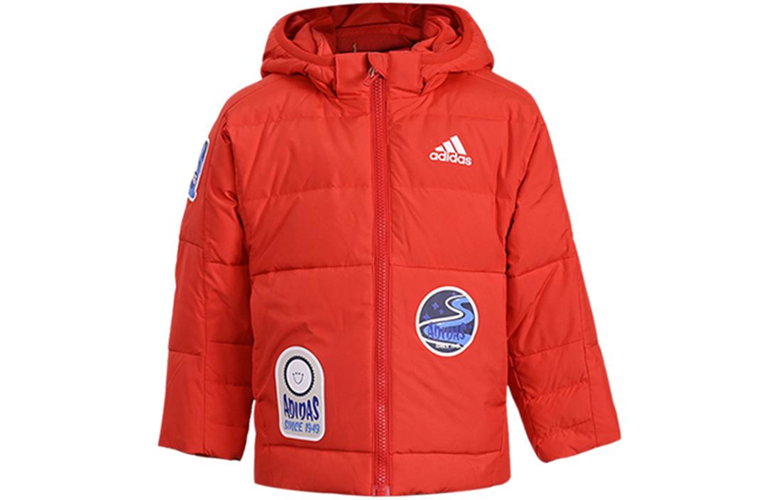 Adidas Kids Padded Jackets Detachable Hood Moderate HM9643 134