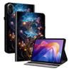 For Xiaomi Redmi Pad 2 Leather Case Pattern Printed Stand Tablet Cover with Card Slots