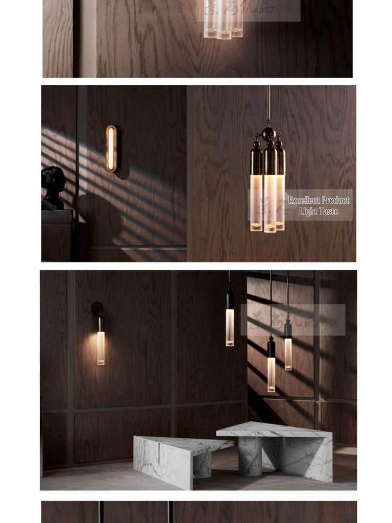 Modern Minimalist Retro Wall Lamp for Bedroom, Living Room, and Corridor
