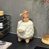 Soap Dispenser Cartoon Lamb Hand Sanitizer Bottle Shower Gel Dispenser Bottle Press Bottle Ceramic Shower Shampoo Dispenser
