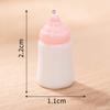 6Pcs Mini Milk Bottle Resin Charms Ornament for Jewelry Making DIY Earring Necklace Bracelet Handmade Decoration Accessories