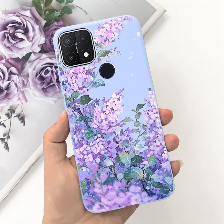 For Oppo A15 Case Oppo A15s CPH2179 Cute Fashion Candy Painted Cover Soft TPU Phone Case For Oppo A15 A 15 s OppoA15 Full Bumper