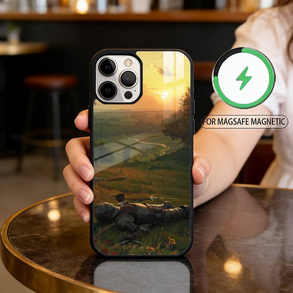 K-Kingdom C-Come D-Deliverance Magnetic For Magsafe Wireless Charging Phone Case For iPhone17,16,15,14,13,12,11 Plus,Pro Max