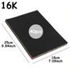 20pcs 16/32K Black Scratch Paper DIY Creative Painting Scraping Paper with Bamboo Stick Colorful Drawing Paper Art Painting Kit