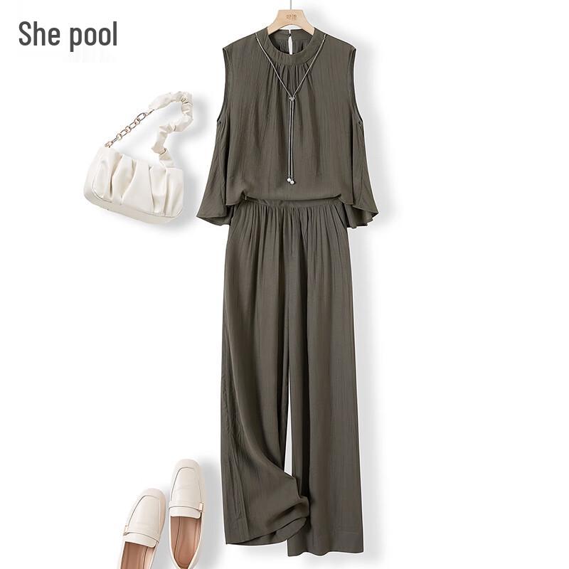 Women s 2025 Summer Casual Two-Piece Set S