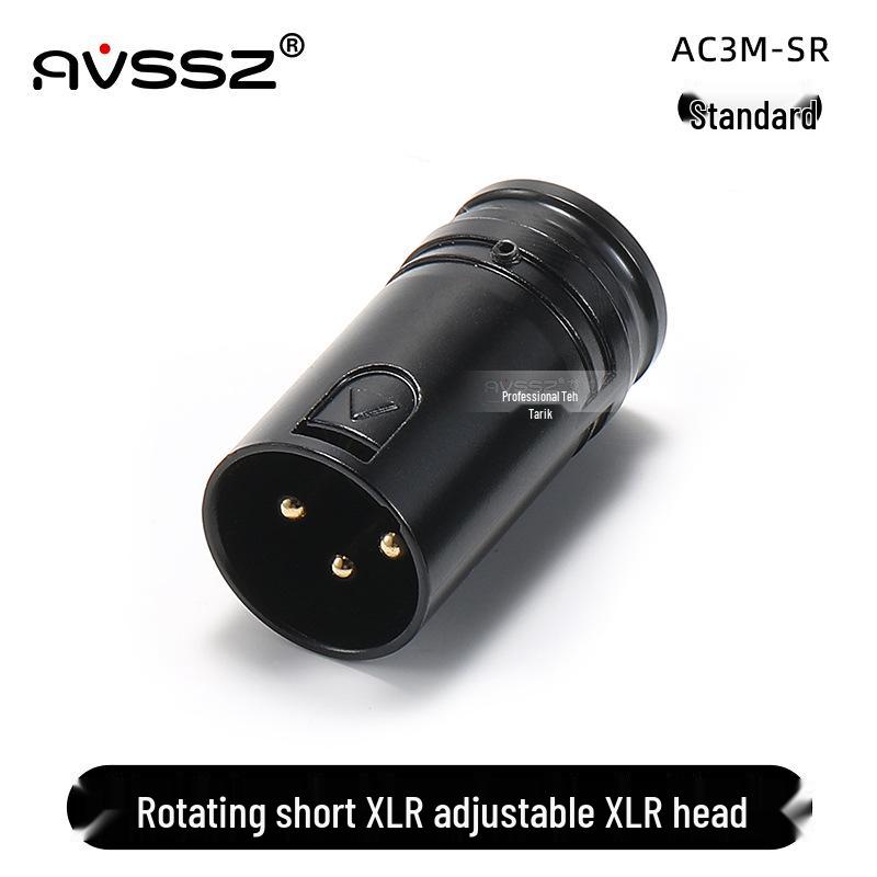 Right-Angle 3-Pin XLR Male to Female Microphone Audio Cable