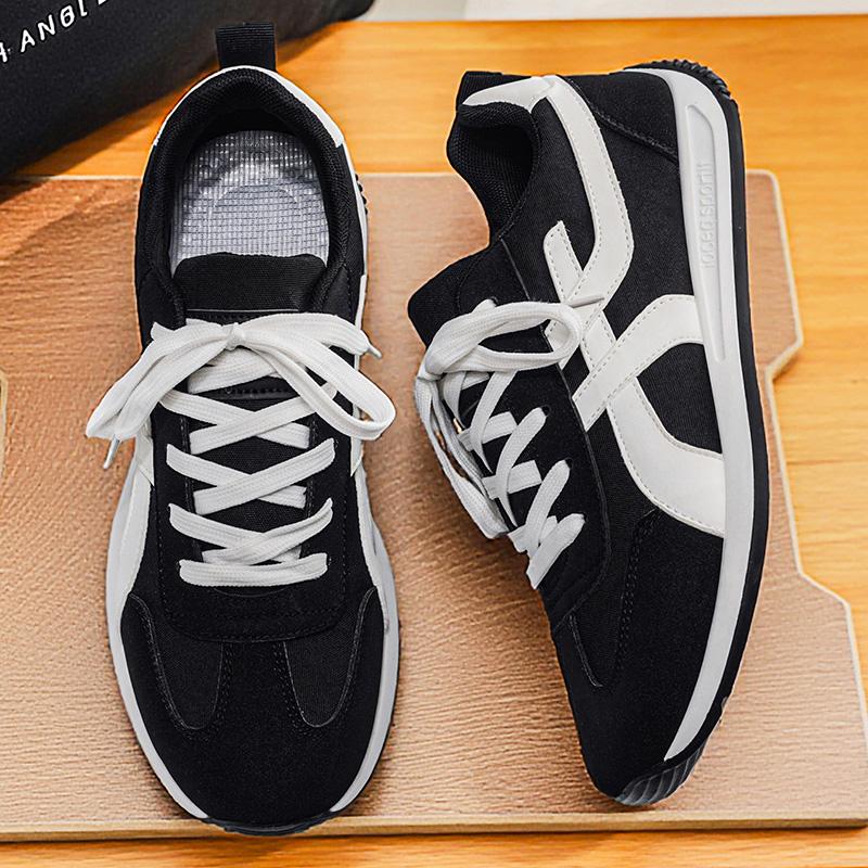 TUINANLE Herren Plateau-Sneaker mit dicker Sohle, atmungsaktives Mesh, leicht, Dad Shoes, Freizeit-Sportschuhe zum Gehen