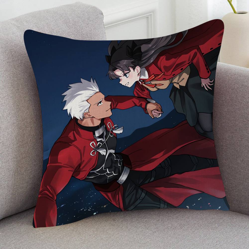GAME Fatestay Night Pillowcase Toon Gift Cushion Cover Bedroom Home Sofa Chair Seat Decor Pillow Case
