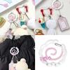 Carabiner Clip for Keys and Small Items Acrylic Pendant for Backpack Handbook Decoration Ita Bag Buckle Accessory