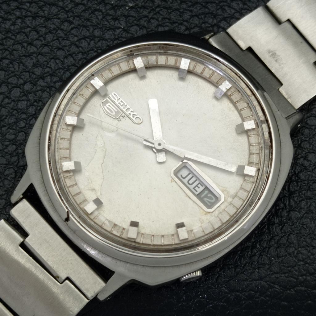 USED VINTAGE SEIKO 5 AUTOMATIC 6119C JAPAN MENS ORIGINAL DIAL WATCH A433936-2