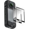 Careflection Tempered Glass For Insta360 One X3 360 Action Camera (2Pcs/Pack) Display Touch Safety Strength Increased Wa