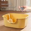 JINGRUIXIANG Large Semi-Enclosed Cat Litter Box