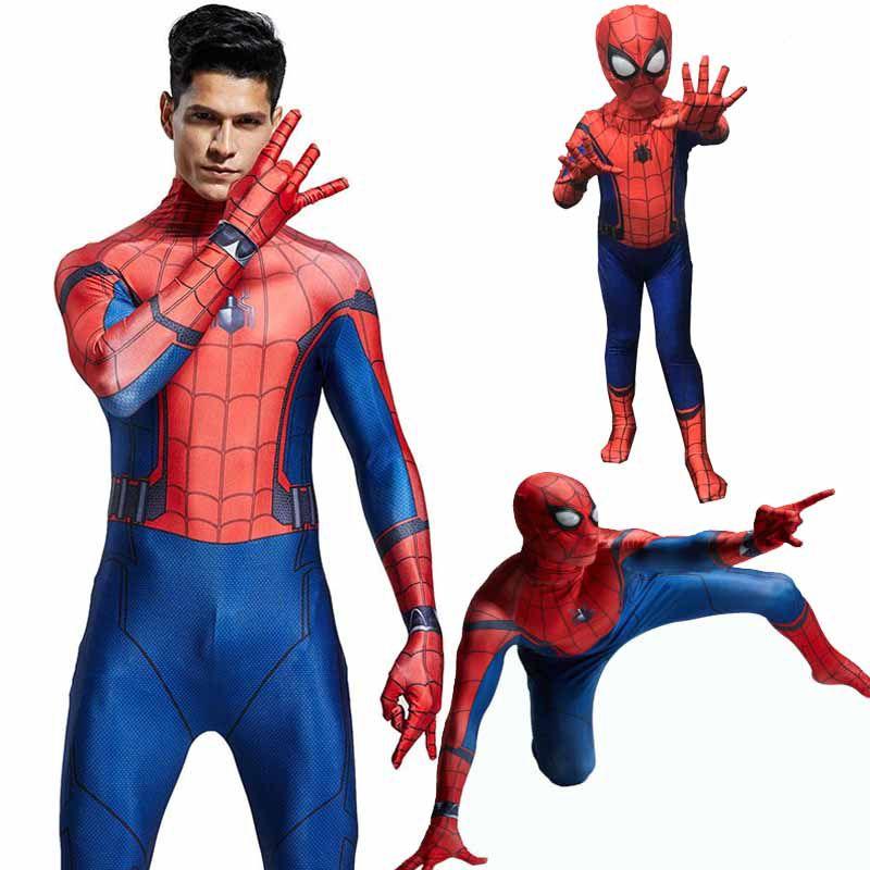 Spider-man Homecoming Full Suit Bodysuit With Exquisite Workmanship And Breathable Design