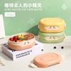780ml Cute Bento Lunch Box Kawaii for Kid School Children Japanese Style Kindergarten Children's Bread Sandwich Food Box Plastic