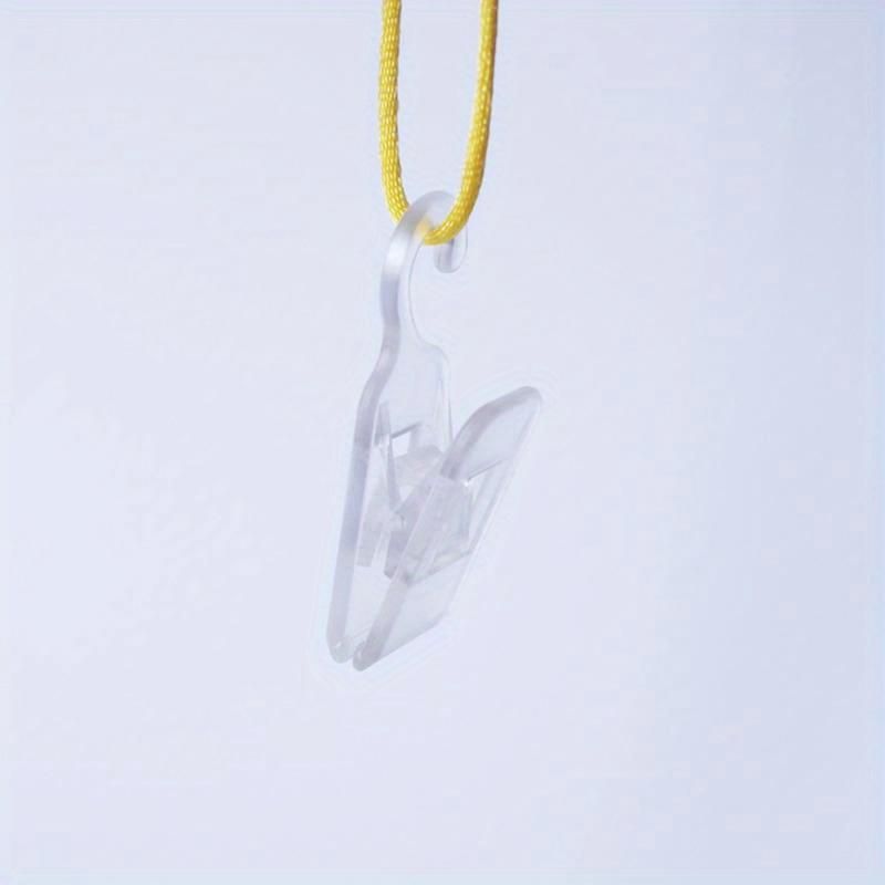 10 KS Průhledný Plastový Háček Klip Přenosný Cestovní Mini Kolíček na Prádlo Klip na Ponožky Ručníky