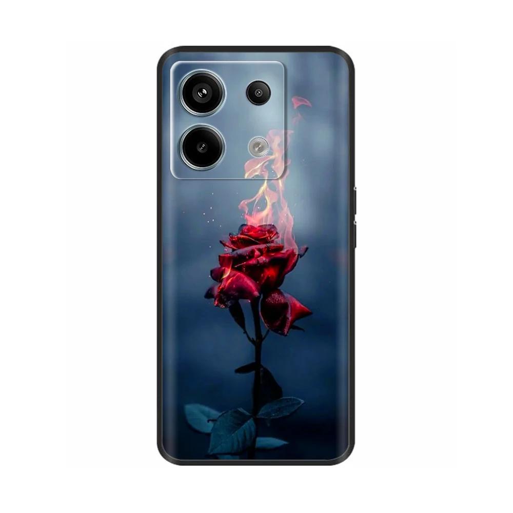 Soft Lovely Phone Case For Xiaomi Redmi Note 13 Pro Case Note13 TPU Cool Silicone Cover For Redmi Note 13 Pro Plus Note13 Pro 5G