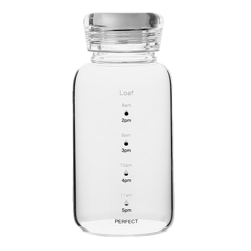 High-Temperature Resistant Glass Cup with Double Lid & Straw - Portable Large Capacity for Cold Brew, Coffee, Milk, or Water