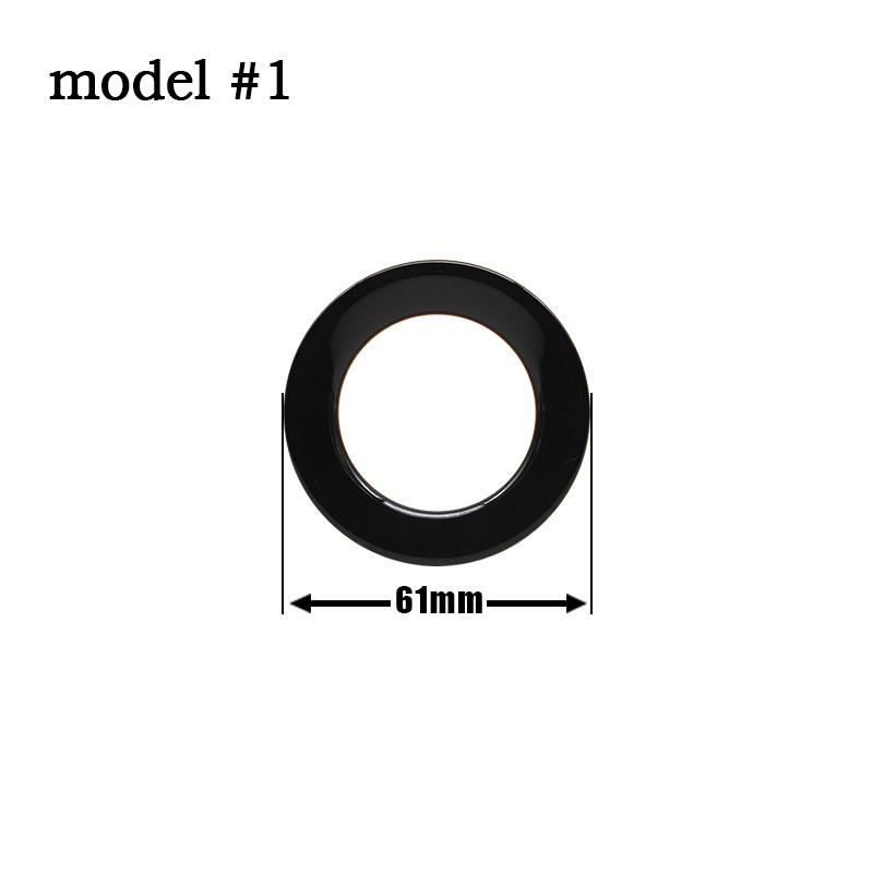 40mm 61mm ABS Car Steering Wheel Emblem Sticker For Volkswagen VW GTI Polo Passat Golf Caddy Jetta Sharan Logo Badge Accessories Zw2