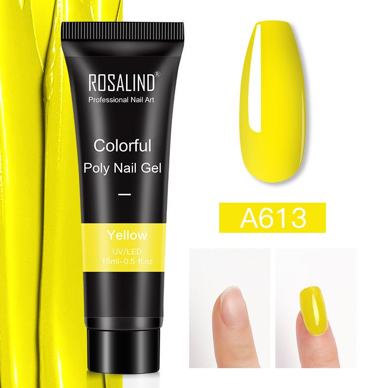 

ROSALIND 15 мл Полигель для ногтей Quick Builder Extension UV Gel Soak off UV LED Lamp